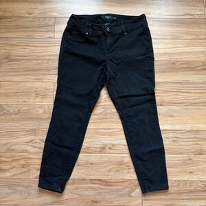 Torrid Black Skinny Jeans Women's Plus Size 14S Stretchy Casual Cotton Pants